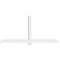 Ekena Millwork Eugene Architectural Grade PVC Gable Bracket, 84"W x 38 1/2"H x 4"D x 4"F, 11/12 Pitch GBP084X39X0404EUG00 - alternate 2